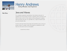 Tablet Screenshot of henryandrews.com
